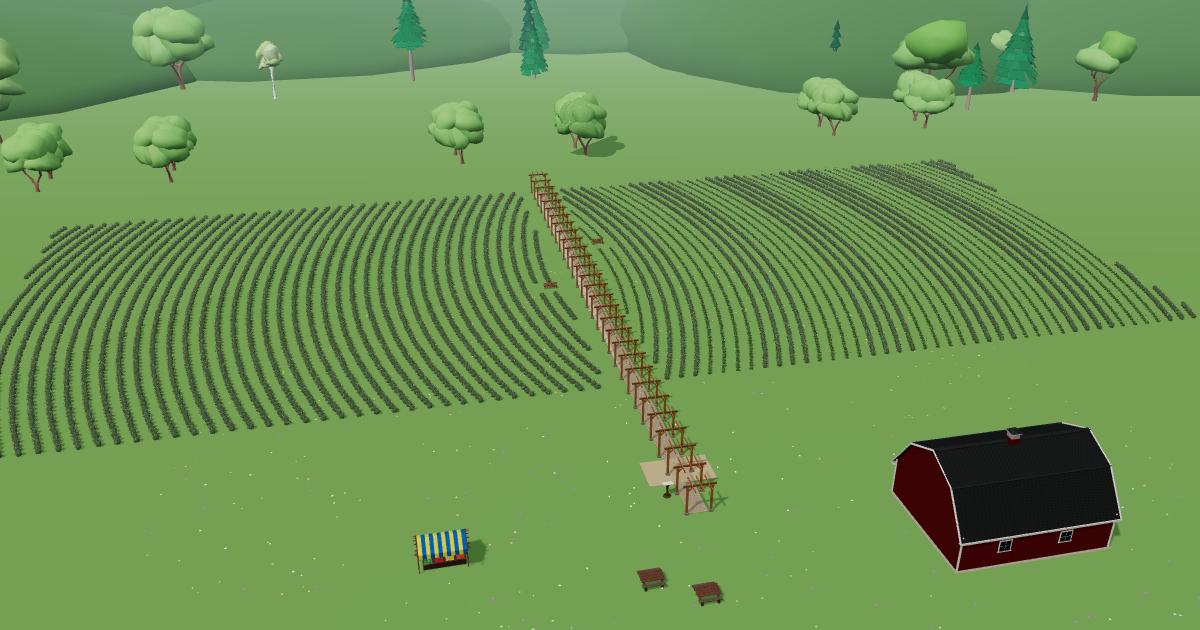 Astrid's Lavender Farm in the Lavender Farm Simulator