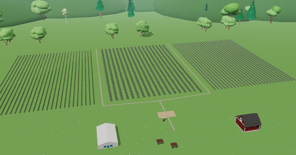 Aurora Lavender Farm in the Lavender Farm Simulator