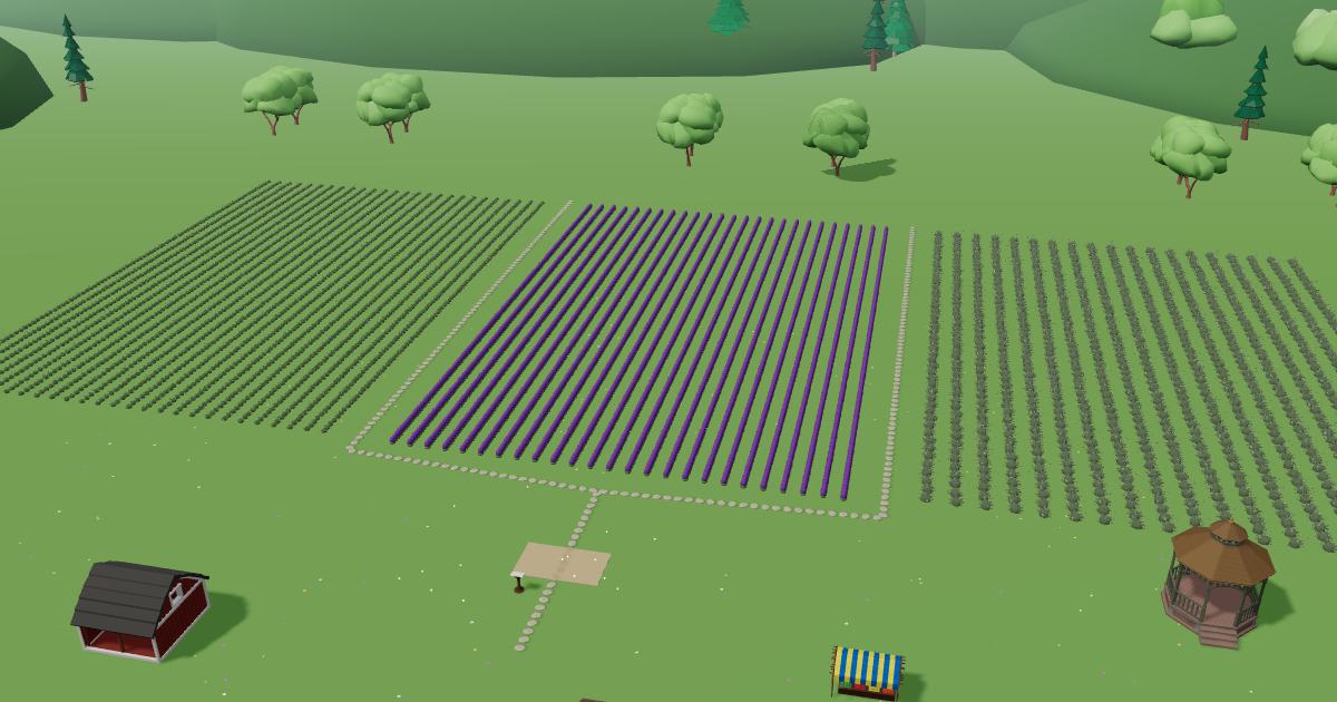Bayer Farms Lavender in the Lavender Farm Simulator