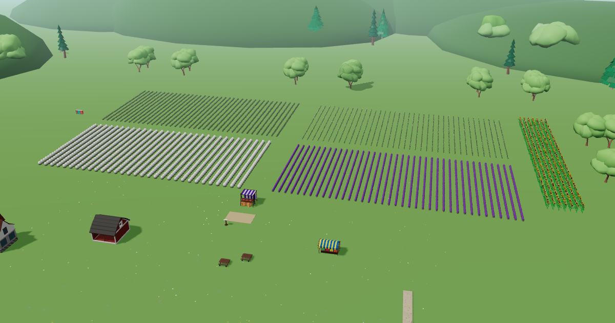Bees Knees Lavender Farm in the Lavender Farm Simulator