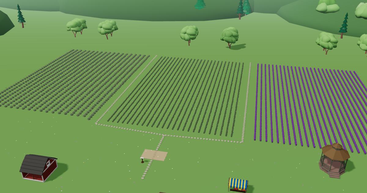 Blackthorn Estates Nursery in the Lavender Farm Simulator