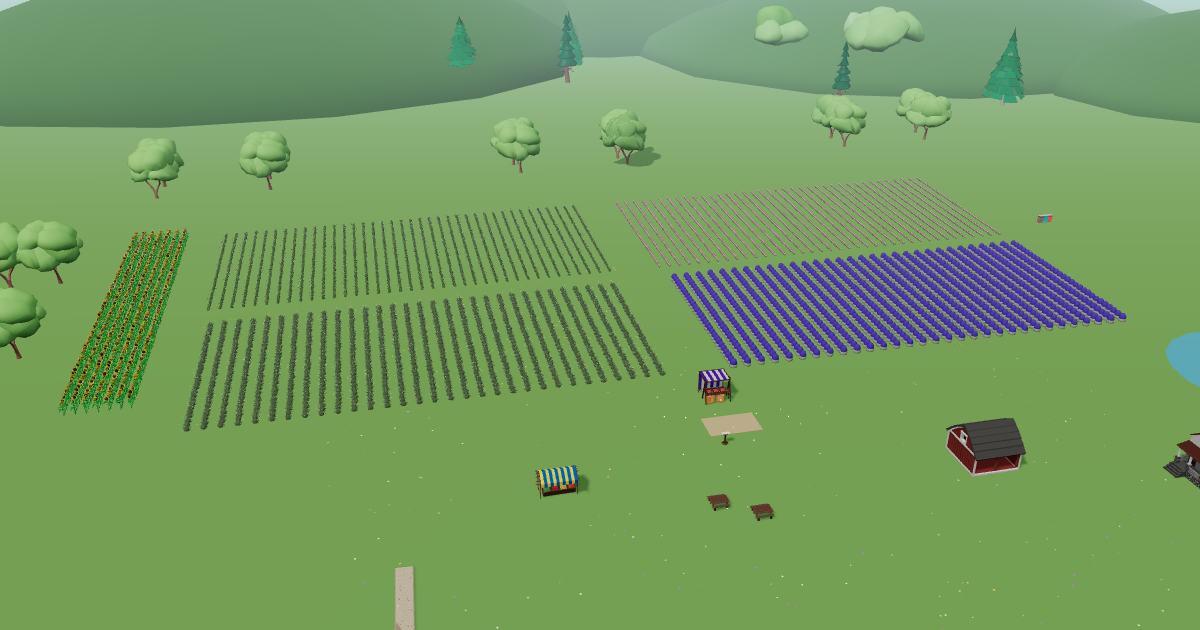 Blue Canyon Farm in the Lavender Farm Simulator
