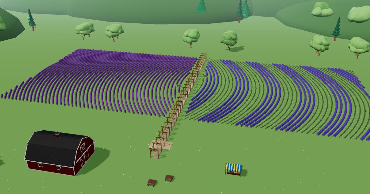 Bluestone Meadow in the Lavender Farm Simulator