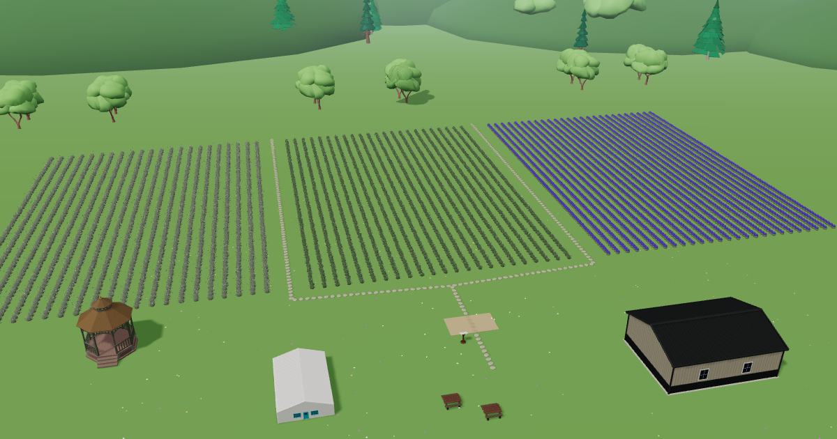 Buckeye Canyon in the Lavender Farm Simulator