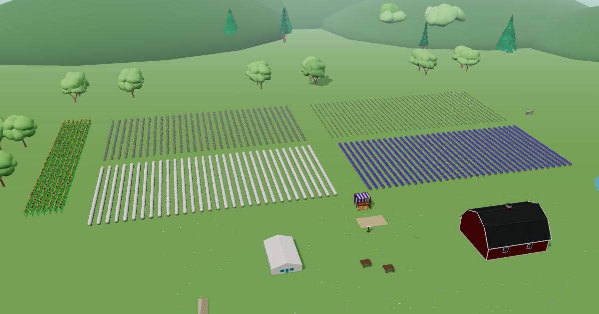 Colorado Mountain Lavender in the Lavender Farm Simulator