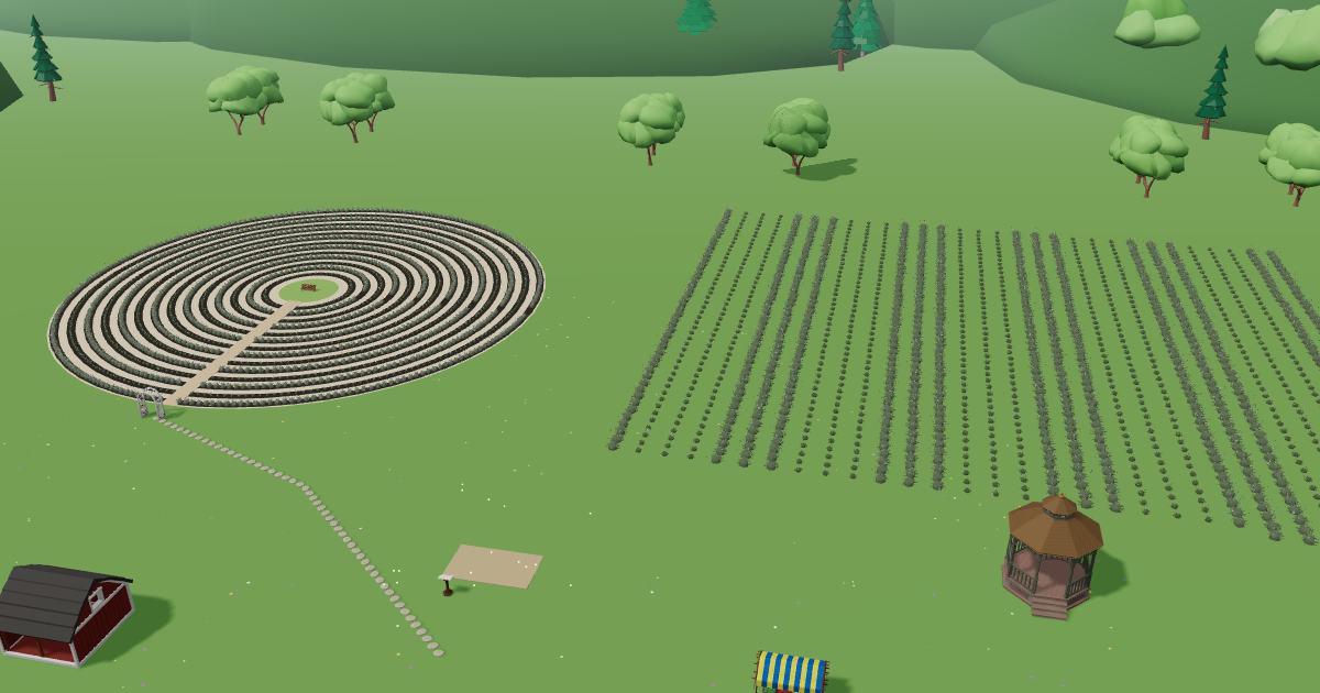Copper Knoll Farms in the Lavender Farm Simulator
