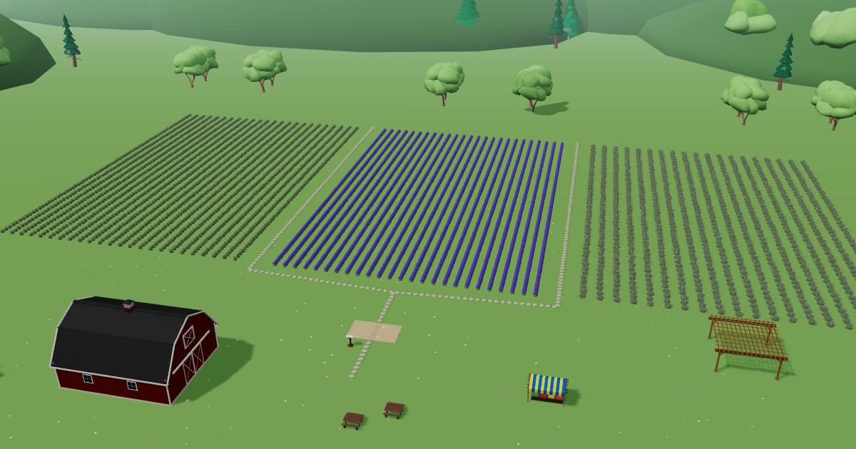 Cowlitz Falls Lavender Company in the Lavender Farm Simulator