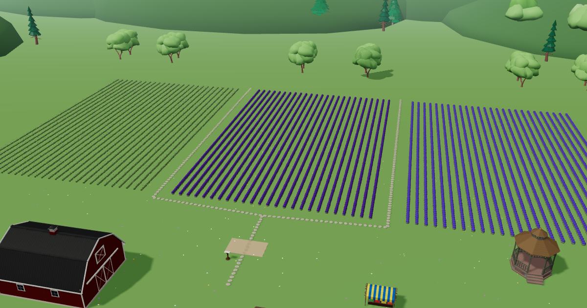 Dazy Bee Farm in the Lavender Farm Simulator