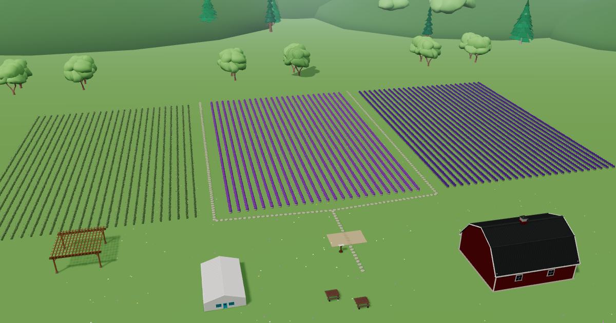 Deep Creek Lavender Farm in the Lavender Farm Simulator