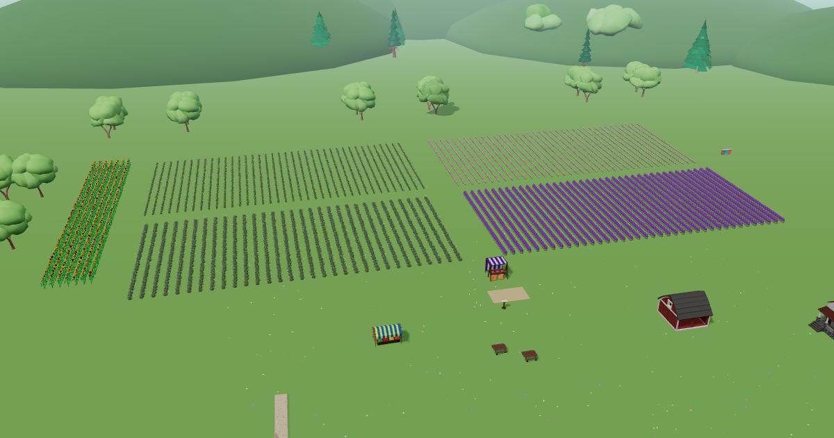 Deerhaven Herb & Flower Farm in the Lavender Farm Simulator