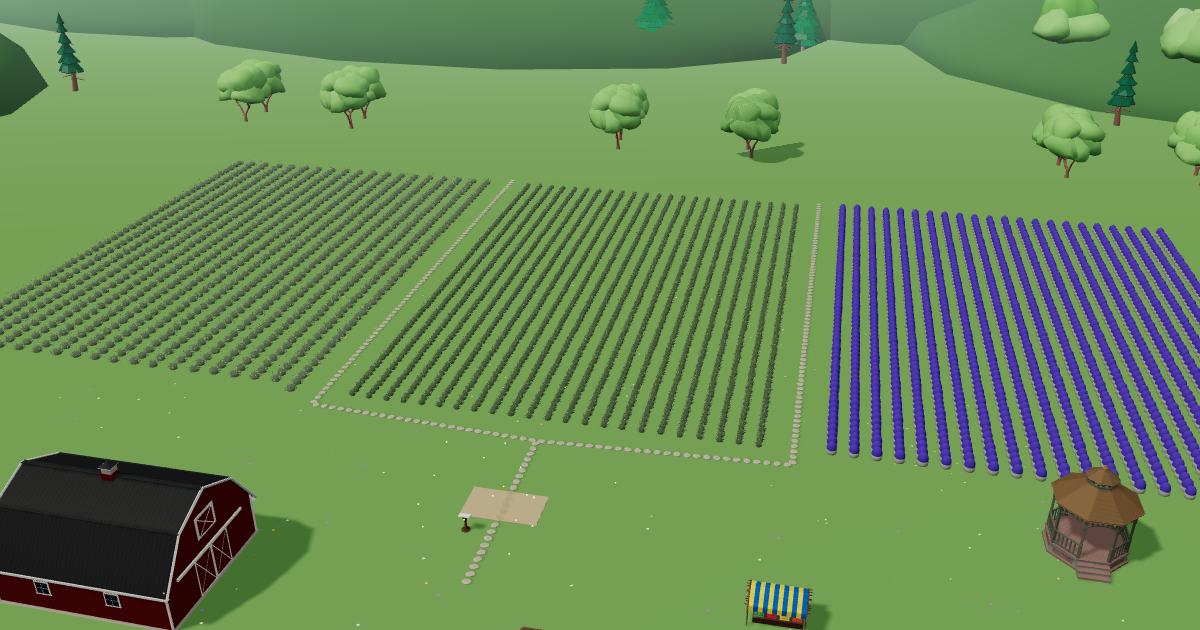 Down by the River Lavender in the Lavender Farm Simulator