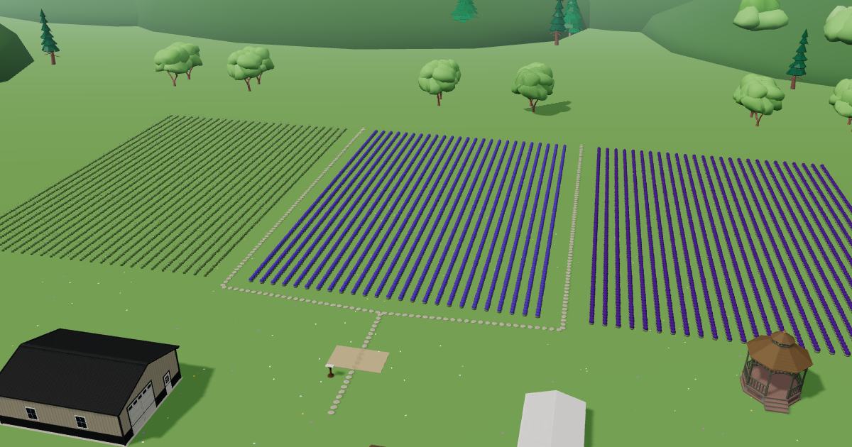 Fair Winds Lavender in the Lavender Farm Simulator