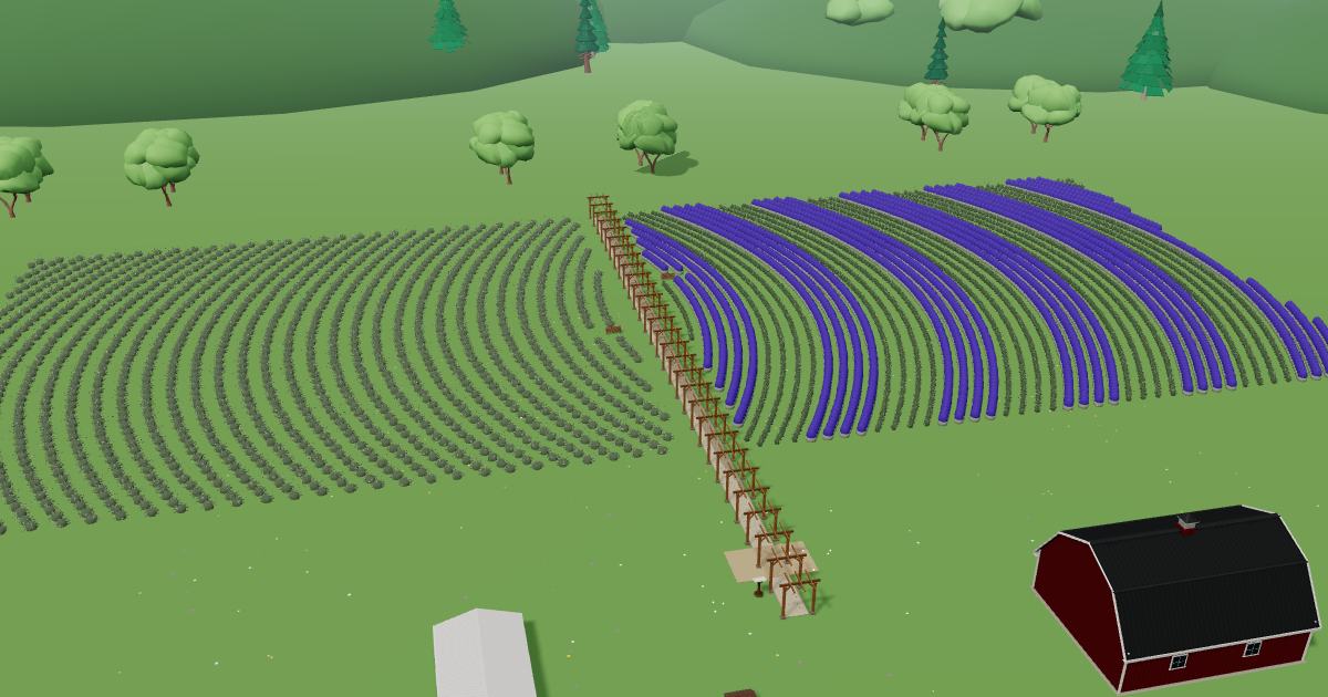 Farm to Diffuser / Ultraviolet Lavender Farm in the Lavender Farm Simulator