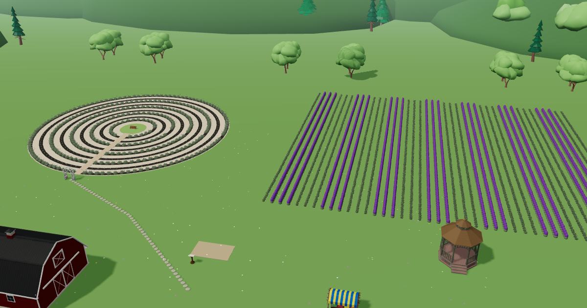Flatiron Fields in the Lavender Farm Simulator