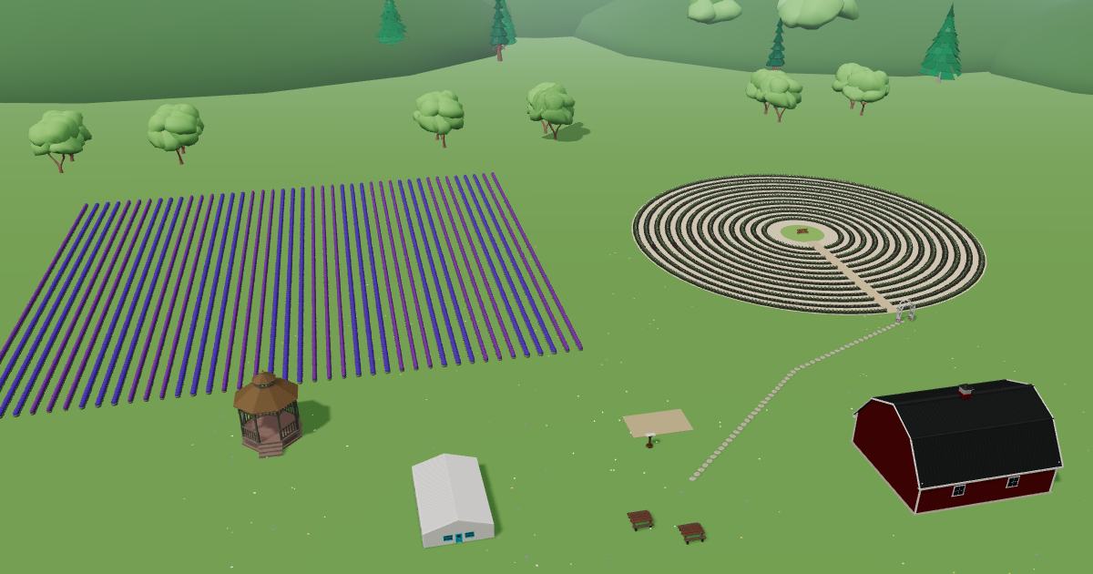 Heavenly Ridge Lavender Farm in the Lavender Farm Simulator
