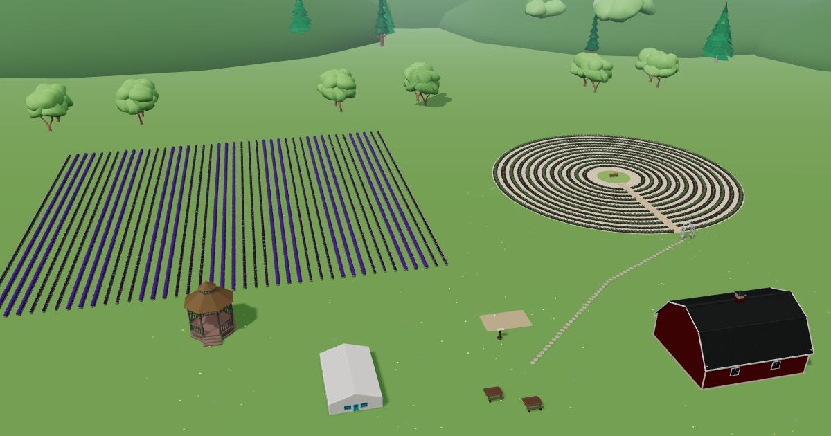 Hoshyla Farms in the Lavender Farm Simulator