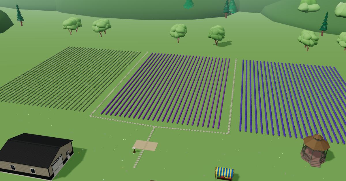 Lavendel Dame in the Lavender Farm Simulator