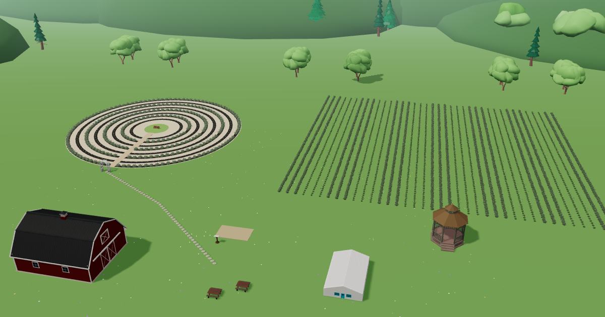 Lavender Acres in the Lavender Farm Simulator