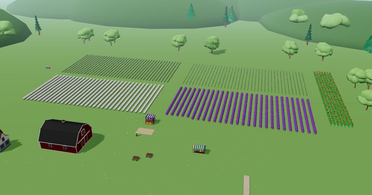 Lavender Bliss Cottage in the Lavender Farm Simulator