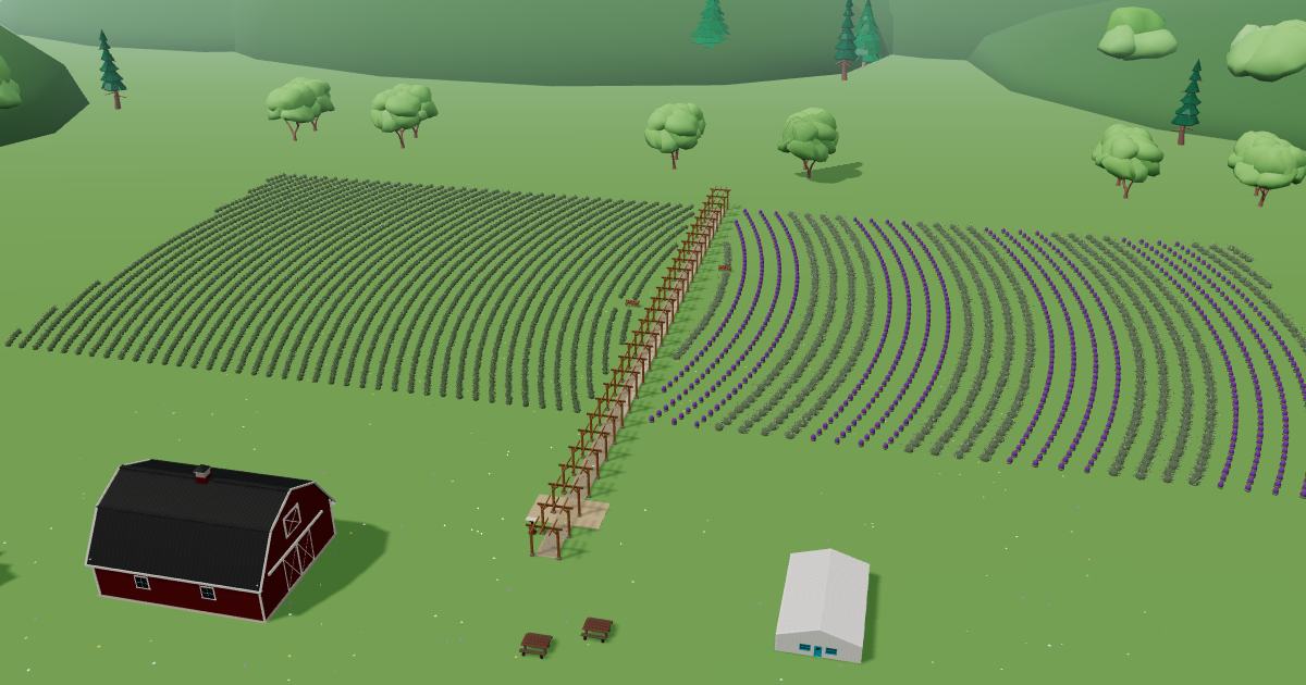Lavender Boutique in the Lavender Farm Simulator