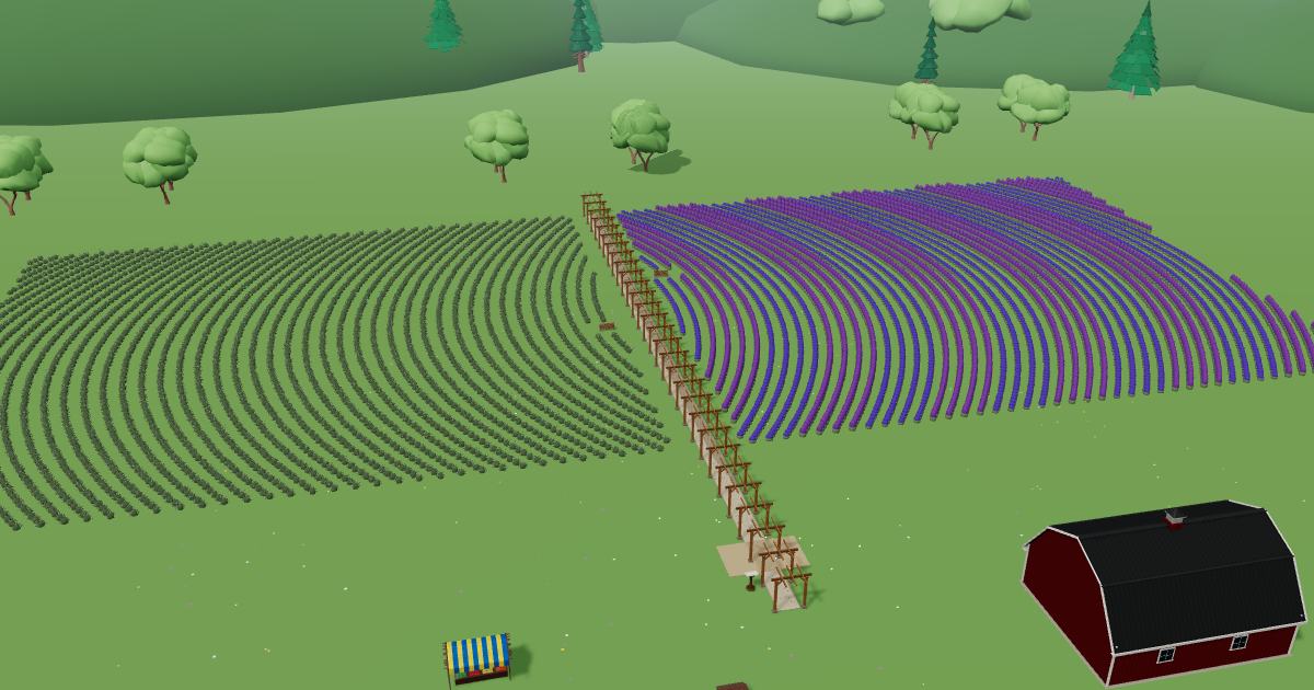 Lavender Hill Farm in the Lavender Farm Simulator