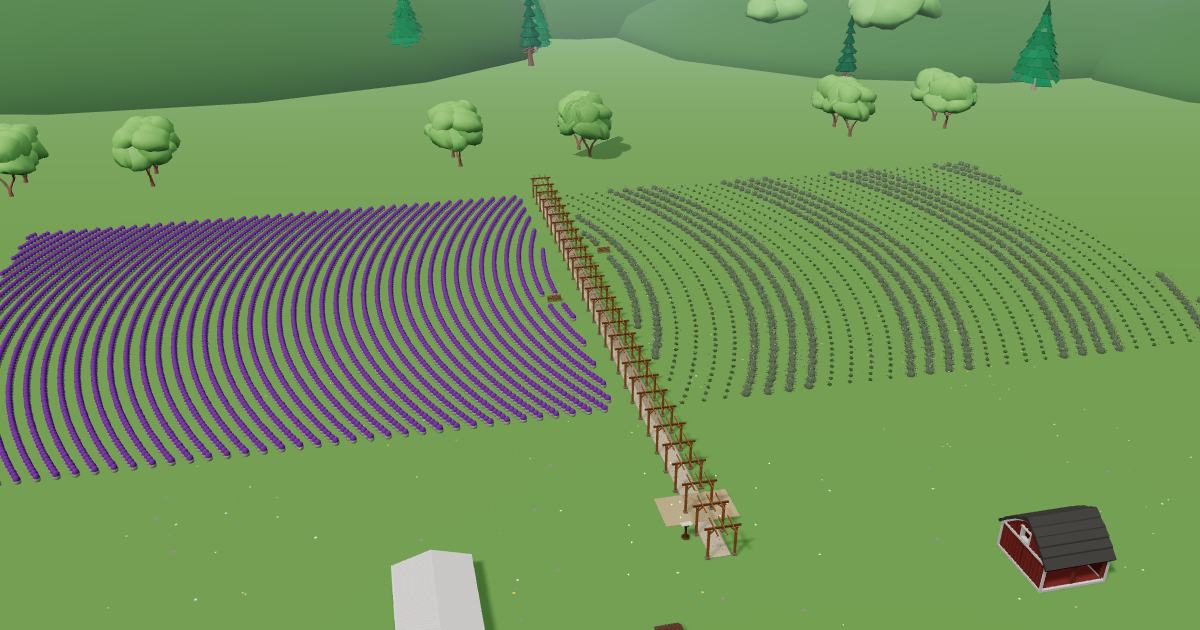 Lavender Lamb Farm in the Lavender Farm Simulator
