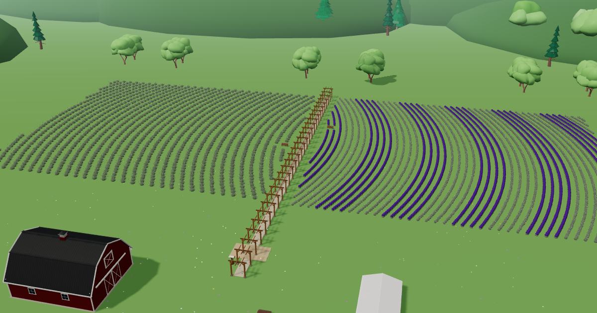 Lavender Rhapsody in the Lavender Farm Simulator