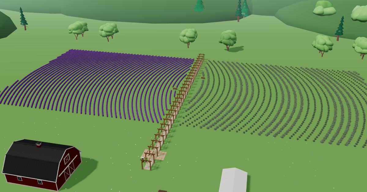 Lowe’s Lavender Farm in the Lavender Farm Simulator