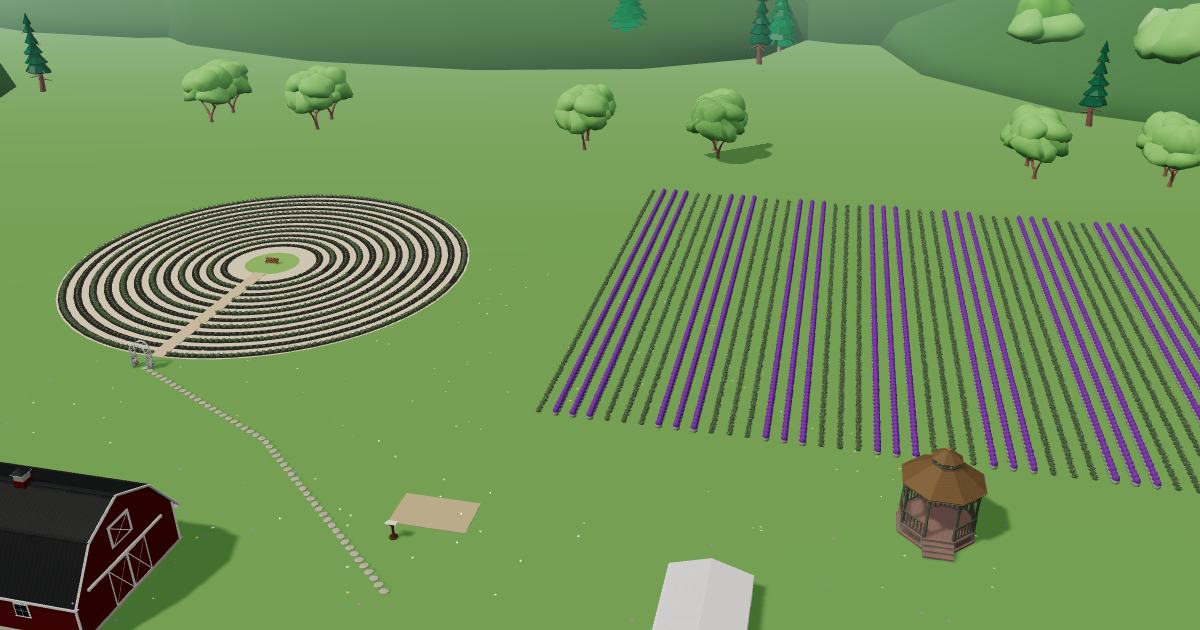 Maria's Farm in the Lavender Farm Simulator