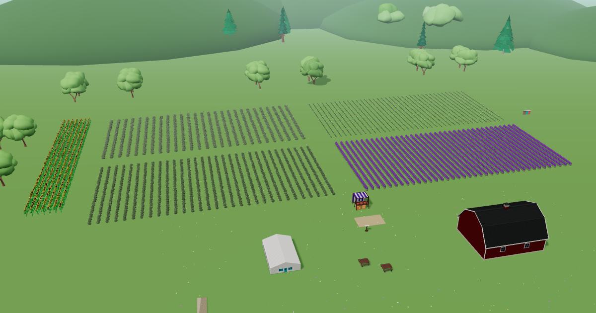 McKenzie River Lavender in the Lavender Farm Simulator