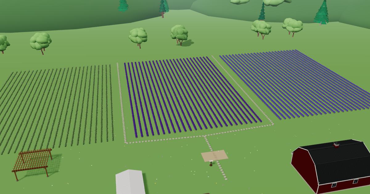 Midfield Lavender Farm in the Lavender Farm Simulator