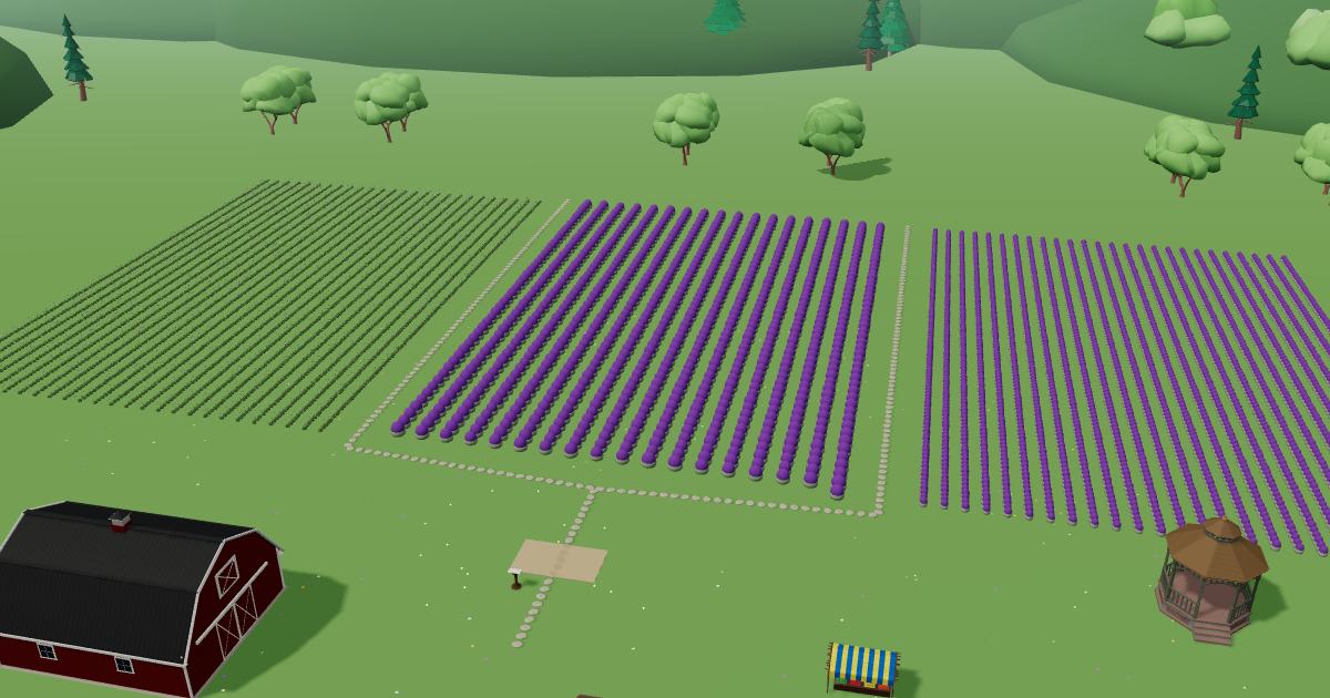 Muddy Creek Lavender in the Lavender Farm Simulator