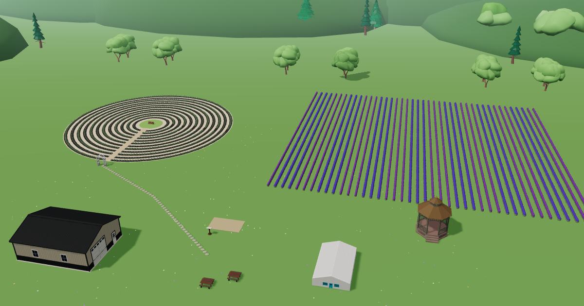 Nettle Creek Lavender Farm in the Lavender Farm Simulator