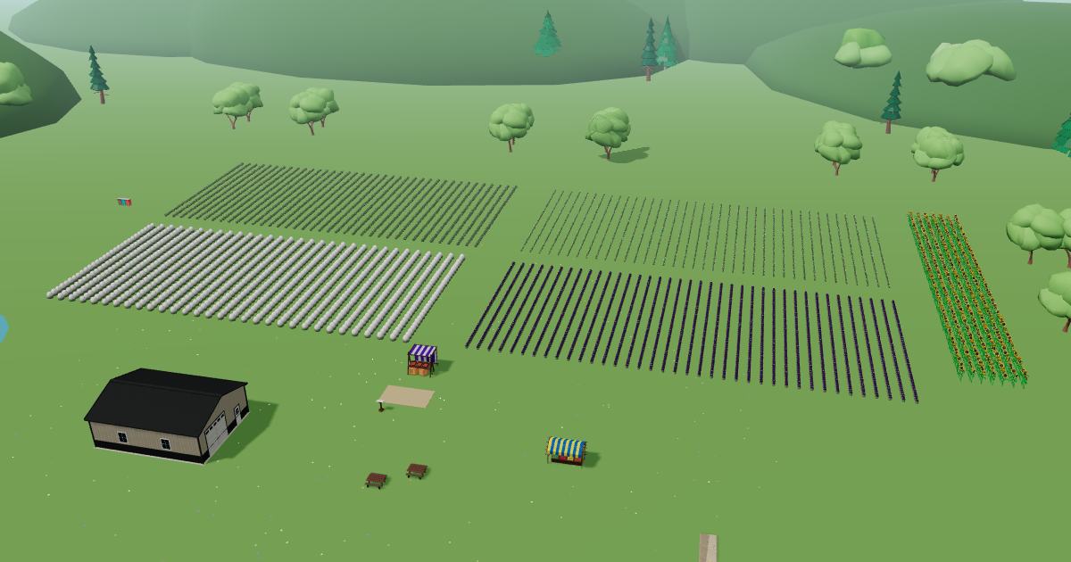 Pristine Lavender in the Lavender Farm Simulator