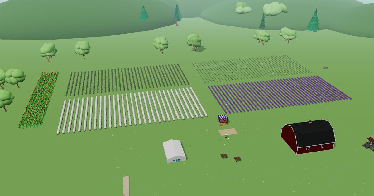 Purple Hills Lavender Farm in the Lavender Farm Simulator