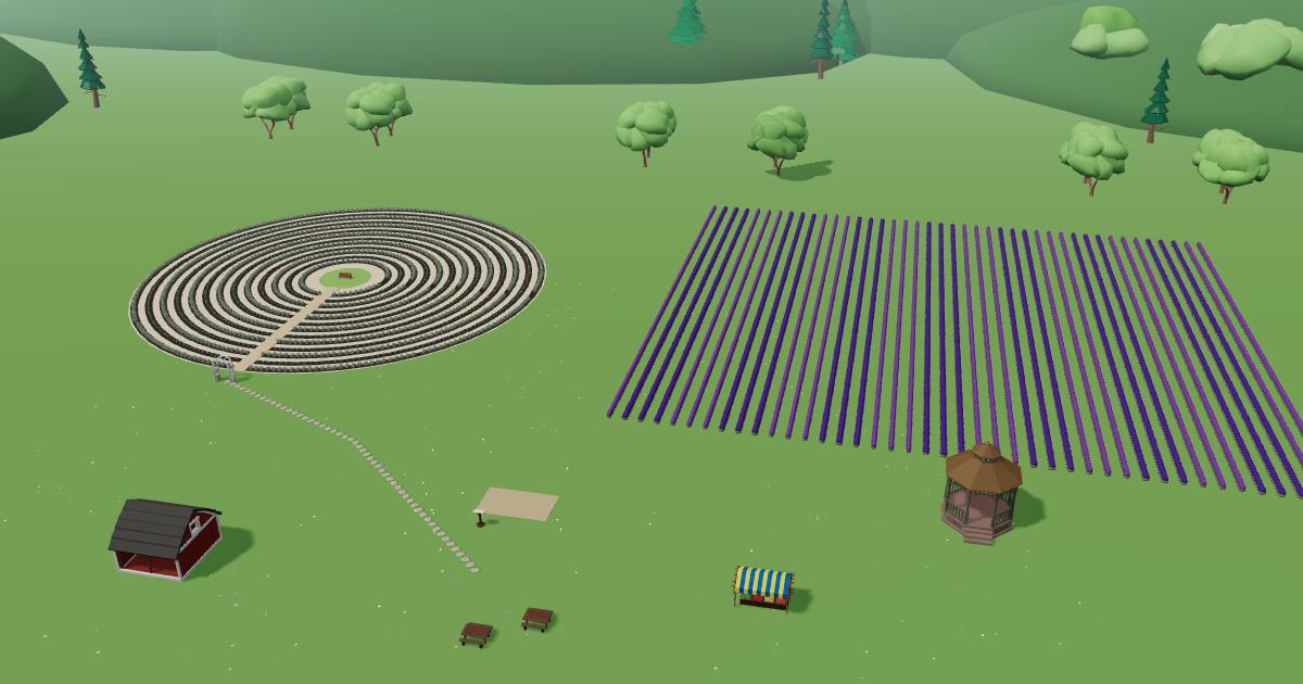 Quiet Hills Lavender Farm in the Lavender Farm Simulator