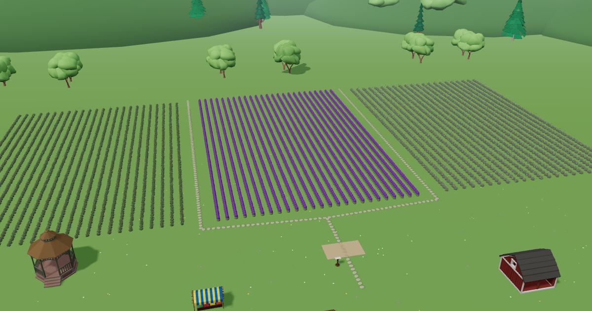Riverside Ranch in the Lavender Farm Simulator