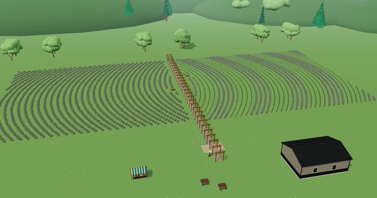 Riverview Farm / Lavender Farmacy in the Lavender Farm Simulator