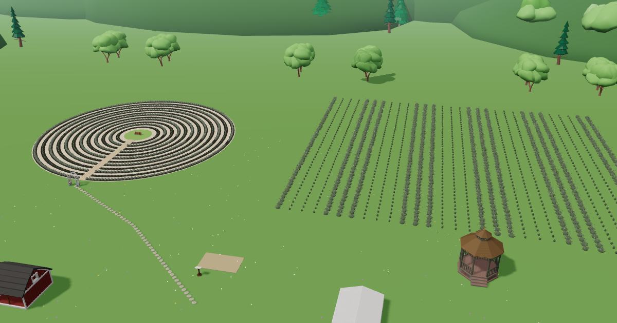 Roots Heaven Farm in the Lavender Farm Simulator