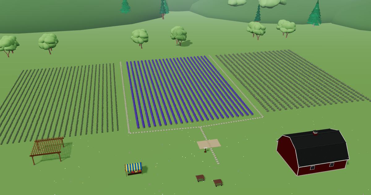 Sage Flats Farm in the Lavender Farm Simulator