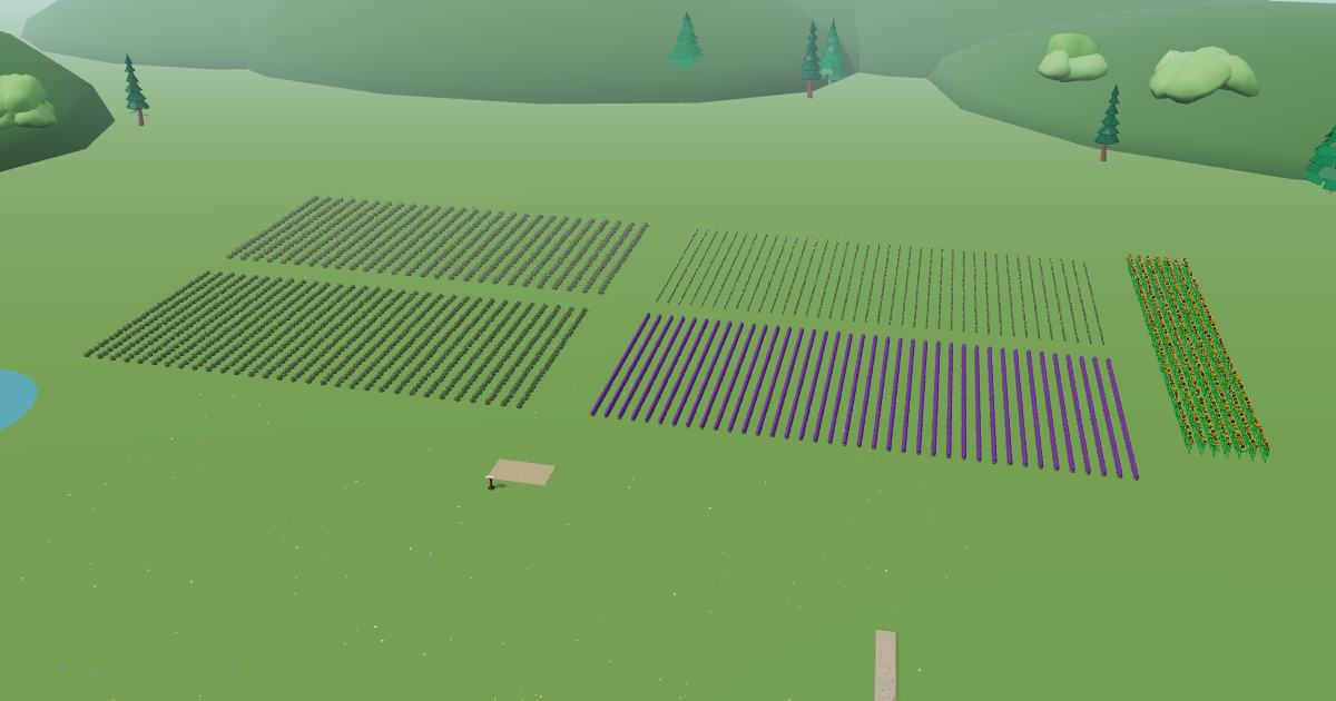 Santa Rita Hills Lavender Farm in the Lavender Farm Simulator