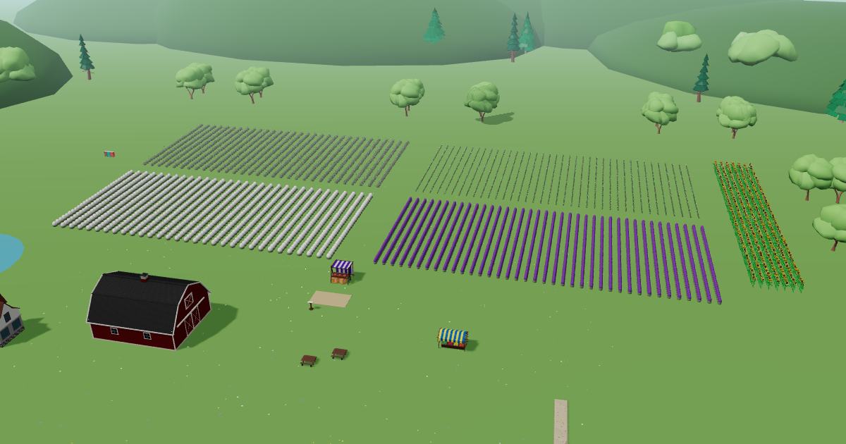 Sierra Shadows Farm in the Lavender Farm Simulator