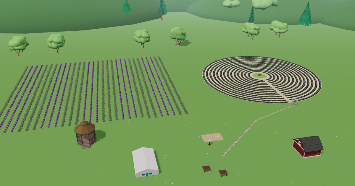 Sleepy Creek Lavender Co. in the Lavender Farm Simulator