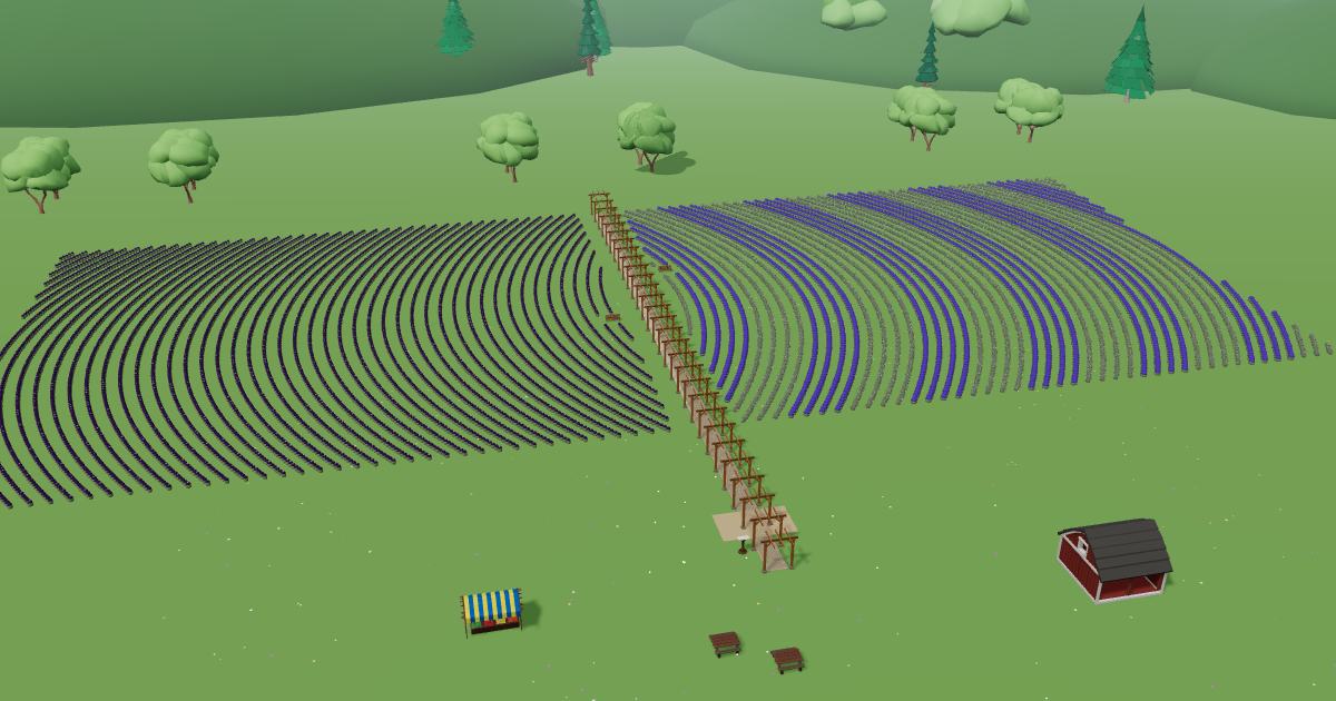 Spring Creek Lavender in the Lavender Farm Simulator