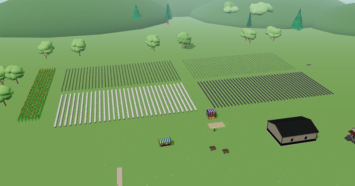 Sunset Ridge Lavender Farm in the Lavender Farm Simulator