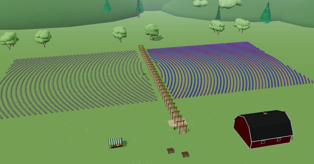 Synnove Lavender Farm in the Lavender Farm Simulator