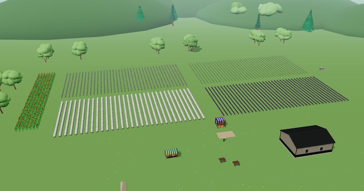 The Lavender Owl Farm in the Lavender Farm Simulator