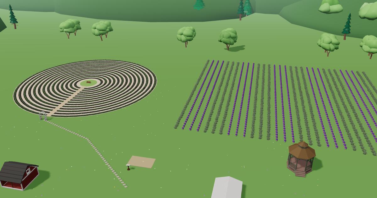 The Lavender Patch Farm in the Lavender Farm Simulator