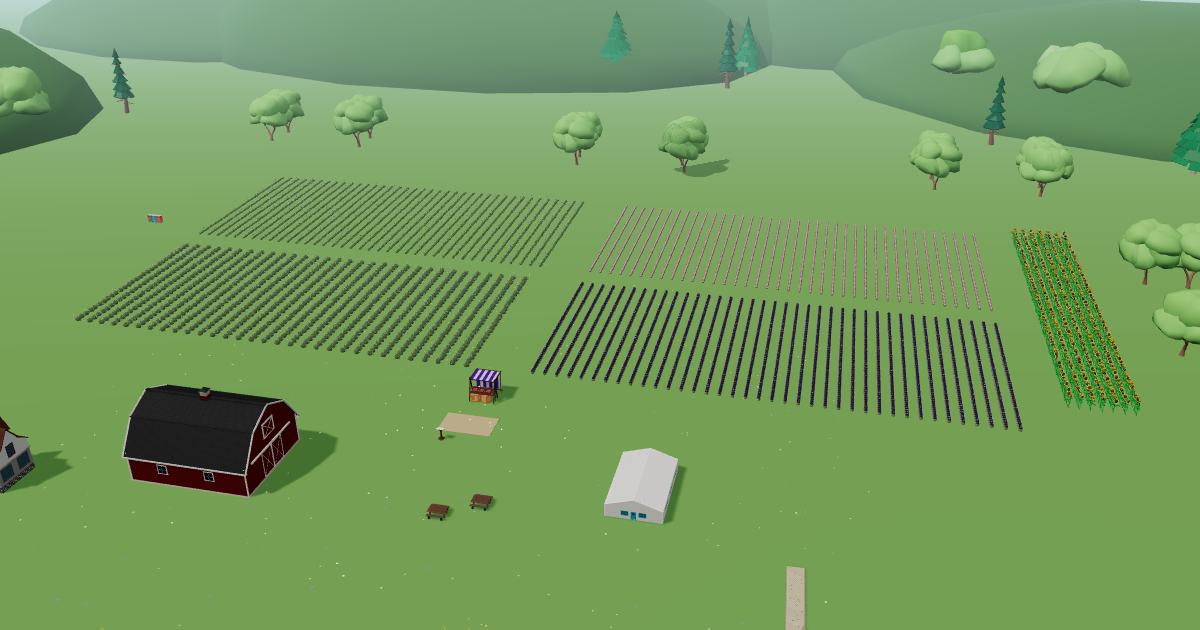 Titus Creek Flowers & Lavender in the Lavender Farm Simulator