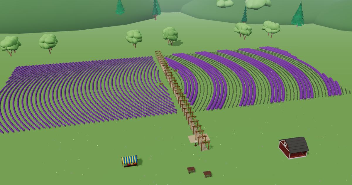 Treasured Roots Farm in the Lavender Farm Simulator